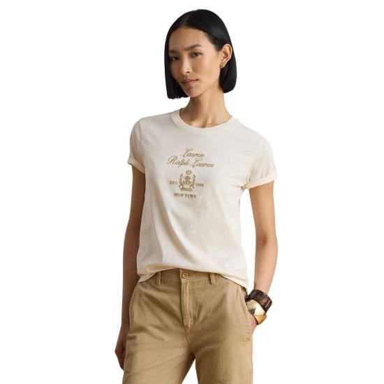 26FW 랄프 로렌 탑 200P13943002 MASCARPONE CREAM - RALPH LAUREN