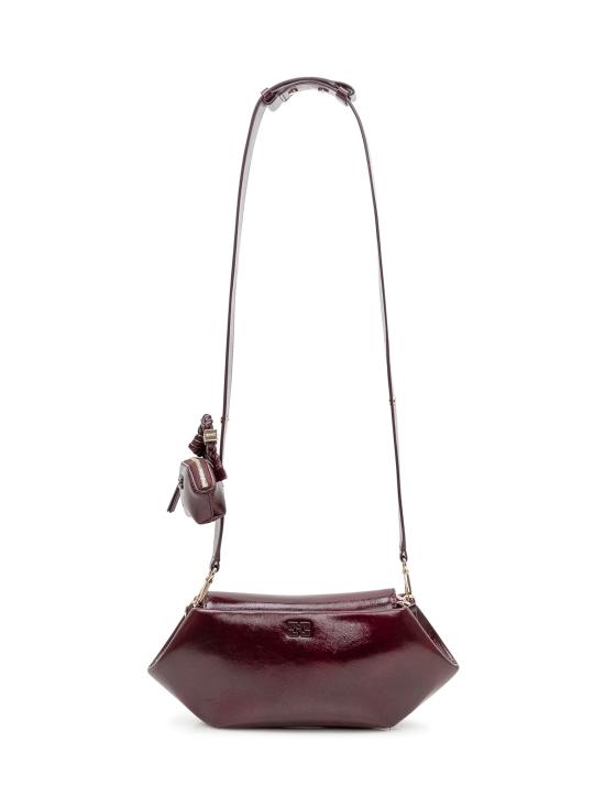26FW 가니 숄더백 C1040070 436 BURGUNDY