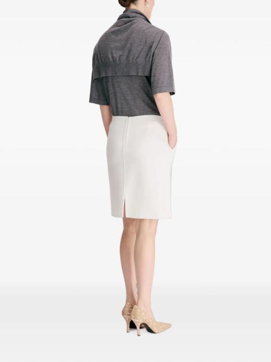 26FW 루루 드 세종 스커트 JUDYIVORY White - LOULOU DE SAISON