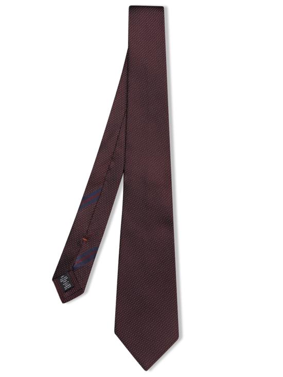 27FW 에르메네질도제냐 넥타이 Z4C40TA4 1PB BU1 Bordeaux