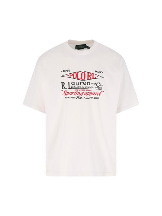 26FW 폴로 랄프로렌 반팔 티셔츠 710 B28985 001 WHITE