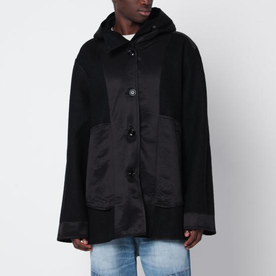 26FW 아워레가시 스탬프드 울 라이너 자켓 스탬프드 울 라이너 자켓 M4261LBSWO Black - OUR LEGACY