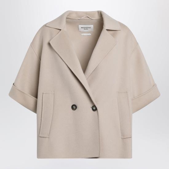 26FW 위켄드막스마라 코트 WKDNEOWO Beige
