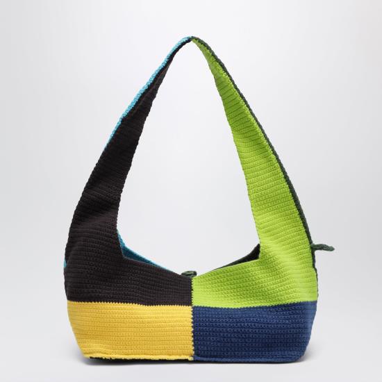 26FW 비비안웨스트우드 엘리 크로셰 패치워크 숄더백 46020019UK007P Multicolor - VIVIENNE WESTWOOD