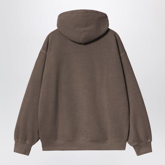 26FW 칼하트 WIP 비스타 후드 티셔츠 I029523CO Brown - CARHARTT WIP