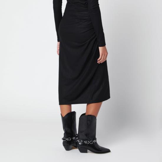 26FW 이자벨마랑에뚜왈 스커트 JU0018FBD3K05E Black - ISABEL MARANT ETOILE