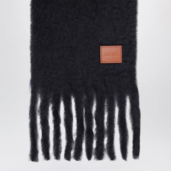 26FW 로에베 머플러/스카프 FSA6SS1X05UWO Black - LOEWE