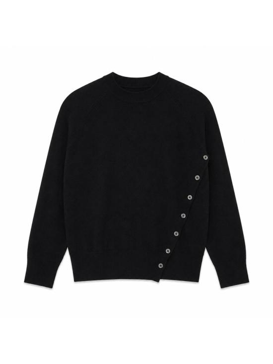 26FW 카레르 스웨터 RAILKNITCREWNECK BLACK