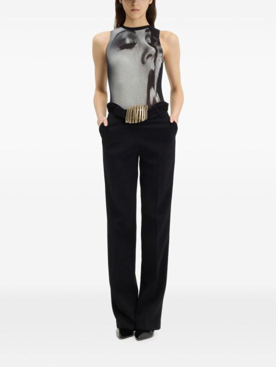 26FW 장 폴 고티에 바디수트 티셔츠 TO560M031P 000201 BLACK - JEAN PAUL GAULTIER