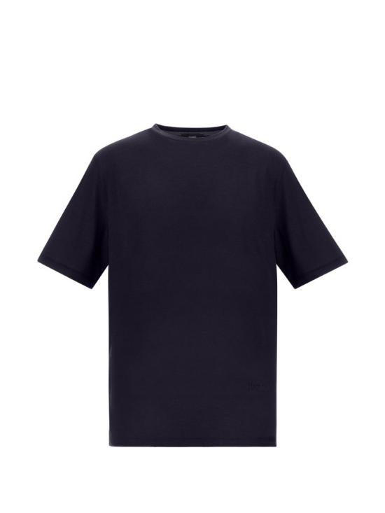 26FW 에르노 반팔 티셔츠 JG000288U52068 9200 BLUE - HERNO