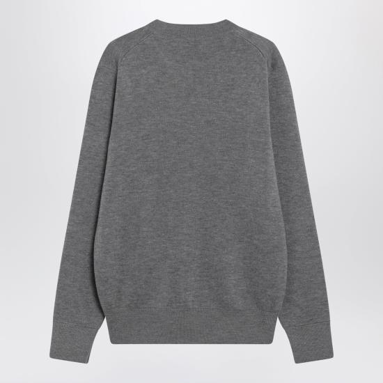 26FW 아미 ADC 크루넥 스웨터 HKS826001 Grey - AMI