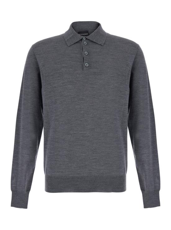 26FW 엠포리오 아르마니 긴팔 티셔츠 EM005804AF25400O8021 Grey