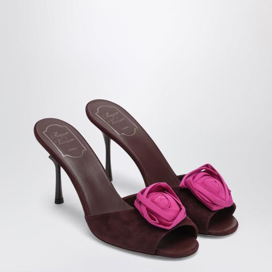 26FW 로저비비에 샌들 RVW79643840UVN Burgundy - ROGER VIVIER