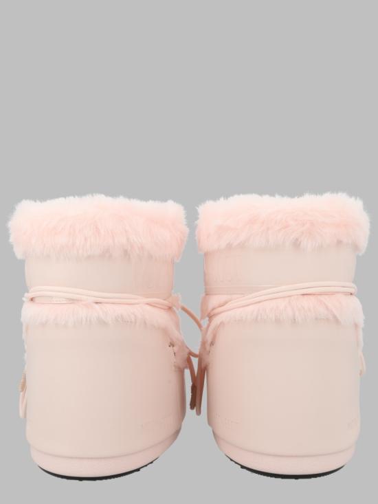 26FW 문부츠 아이콘 나일론 로우 부츠 80D1409390 J042 PINK - MOON BOOT