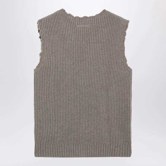 26FW MM6 메종마르지엘라 긴팔 티셔츠 SH2FB0035M13326 Beige - MM6 MAISON MARGIELA