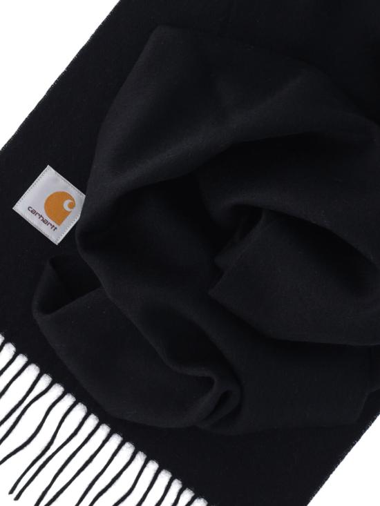 26FW 칼하트 WIP 클란 울 스카프 I013507 89XX BLACK - CARHARTT WIP