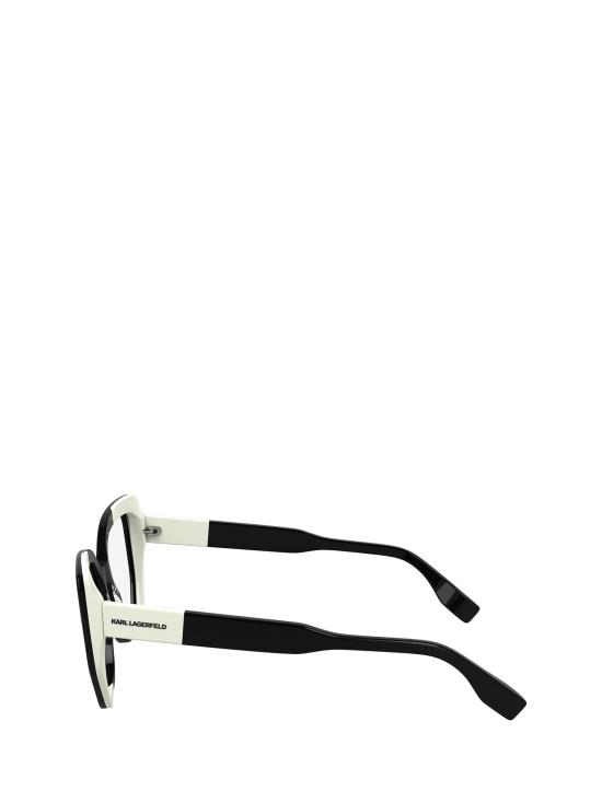 26FW 칼라거펠트 안경 KL6174 006 BLACK WHITE - KARL LAGERFELD