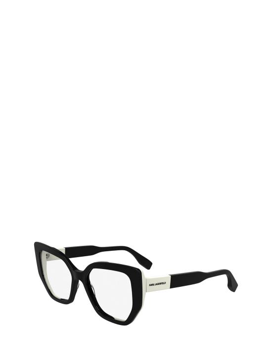 26FW 칼라거펠트 안경 KL6174 006 BLACK WHITE - KARL LAGERFELD