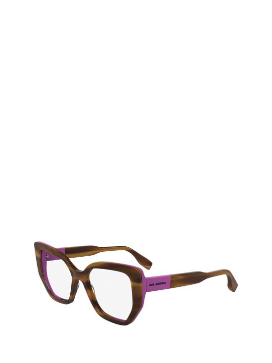 26FW 칼라거펠트 안경 KL6174 234 STRIPED BROWN ROSE - KARL LAGERFELD