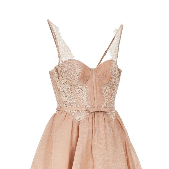 26FW 짐머만 숏 원피스 9399DF261 Pink - ZIMMERMANN