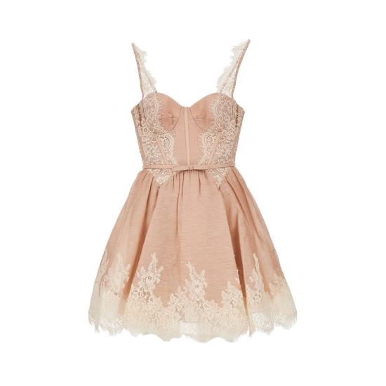 26FW 짐머만 숏 원피스 9399DF261 Pink