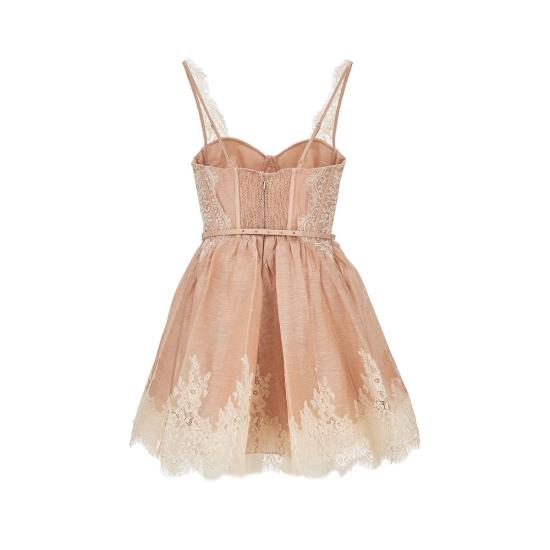 26FW 짐머만 숏 원피스 9399DF261 Pink - ZIMMERMANN