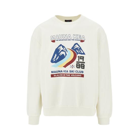 26FW 마우나케아 긴팔 티셔츠 MKU664 White