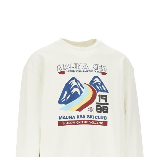 26FW 마우나케아 긴팔 티셔츠 MKU664 White - MAUNA KEA