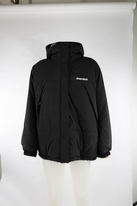 26FW 미우미우 퐁제 다운 재킷 ML15536203 F0002 Nero