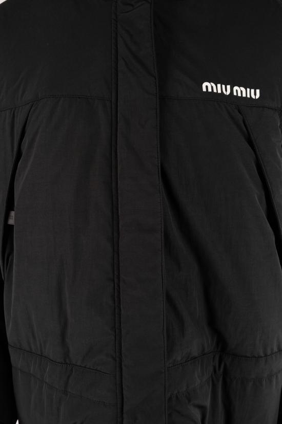 26FW 미우미우 퐁제 다운 재킷 ML15536203 F0002 Nero - MIU MIU