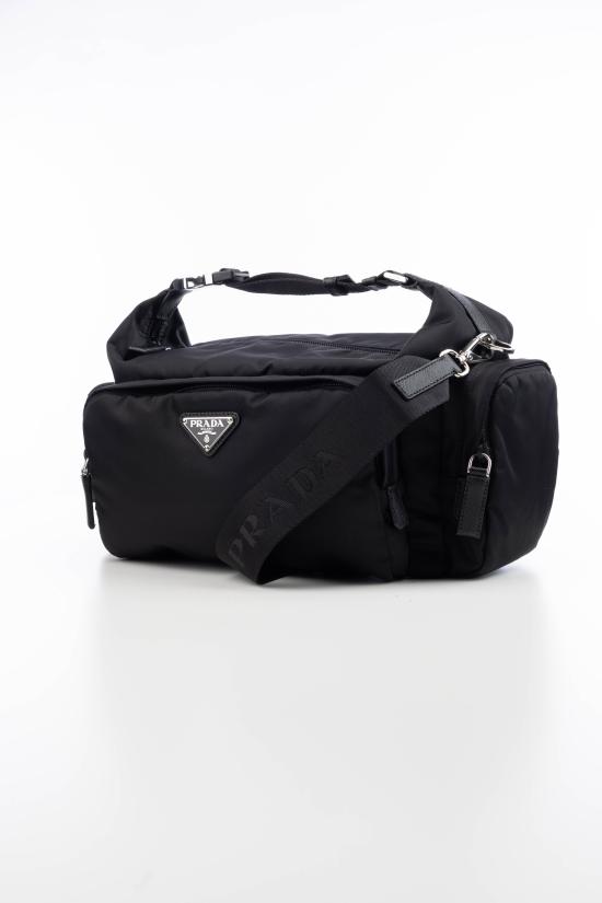 26FW 프라다 리나일론 사피아노 크로스 백 2VH213VOOO2DMG F0002 Nero - PRADA