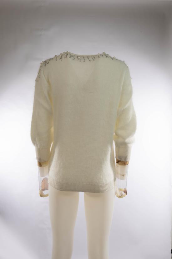 26FW 제니 스웨터 81AAF805CMX62 003 WHITE - GENNY