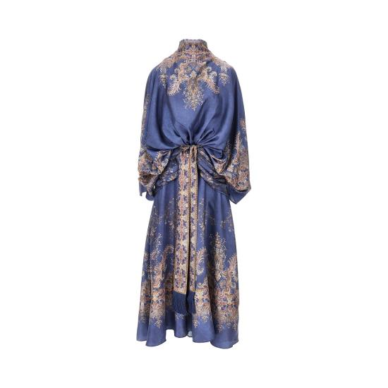 26FW 짐머만 롱 원피스 0145DF261 Blue