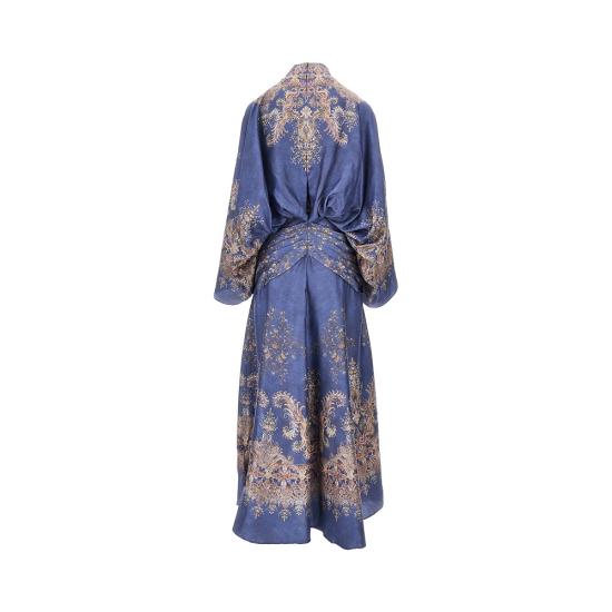 26FW 짐머만 롱 원피스 0145DF261 Blue - ZIMMERMANN