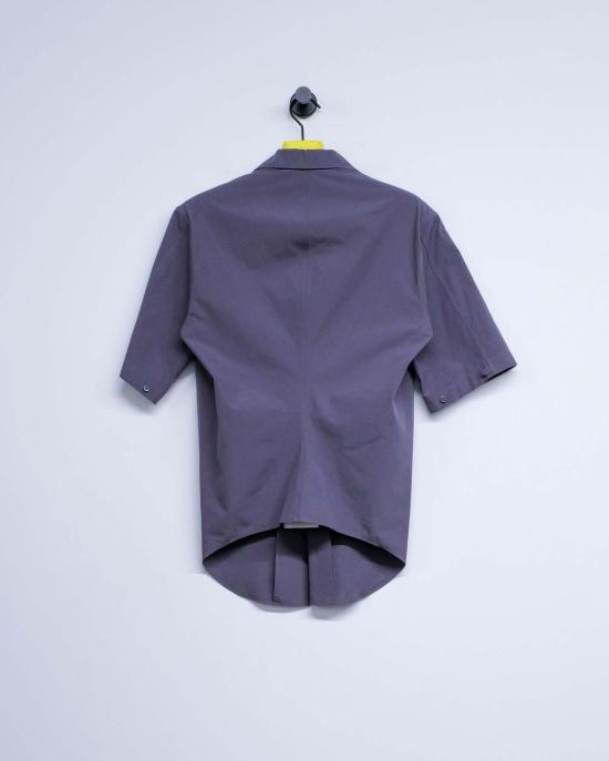  질샌더 셔츠 질 샌더 크리스피 워시드 코튼 테크니컬 반팔  타맥 - JIL SANDER