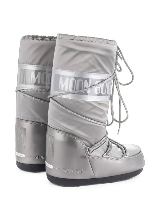  문부츠 아이콘 글랜스 플래티넘 새틴 부츠 80D1401680 H001 SILVER - MOON BOOT