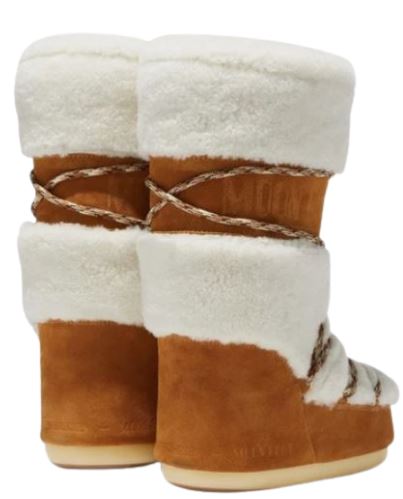  문부츠 LAB69 아이콘 시어링 부츠 80D1402610 MA03 WHISKY OFF WHITE - MOON BOOT