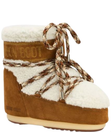  문부츠 아이콘 나일론 로우 부츠 80D1409580 MA03 WHISKY OFF WHITE - MOON BOOT