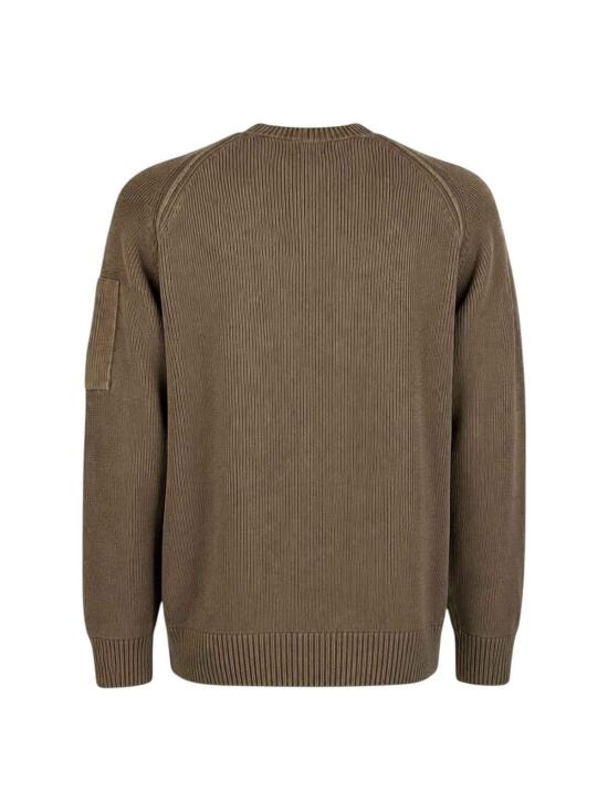 26FW 씨피 컴퍼니 스웨터 21CMKN196A005558G683 GREEN - C.P. COMPANY