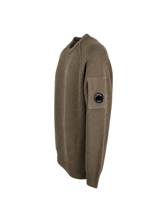 26FW 씨피 컴퍼니 스웨터 21CMKN196A005558G683 GREEN - C.P. COMPANY
