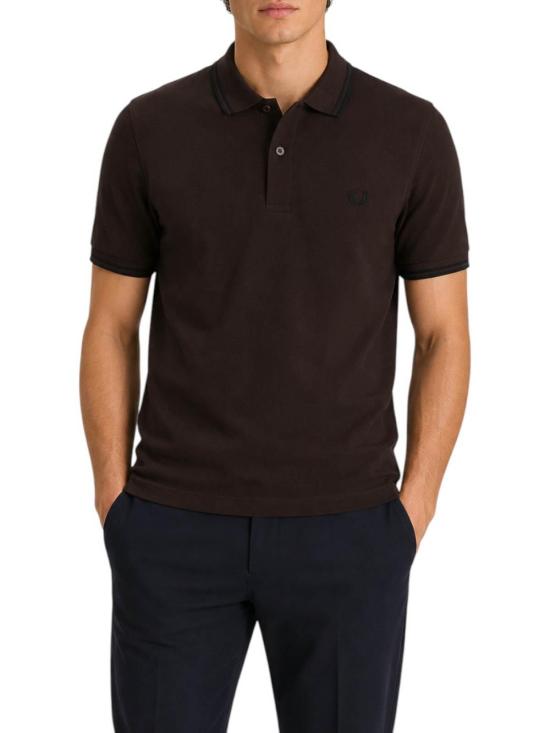 26FW 프레드페리 폴로 티셔츠 FPM36005986C BROWN - FRED PERRY