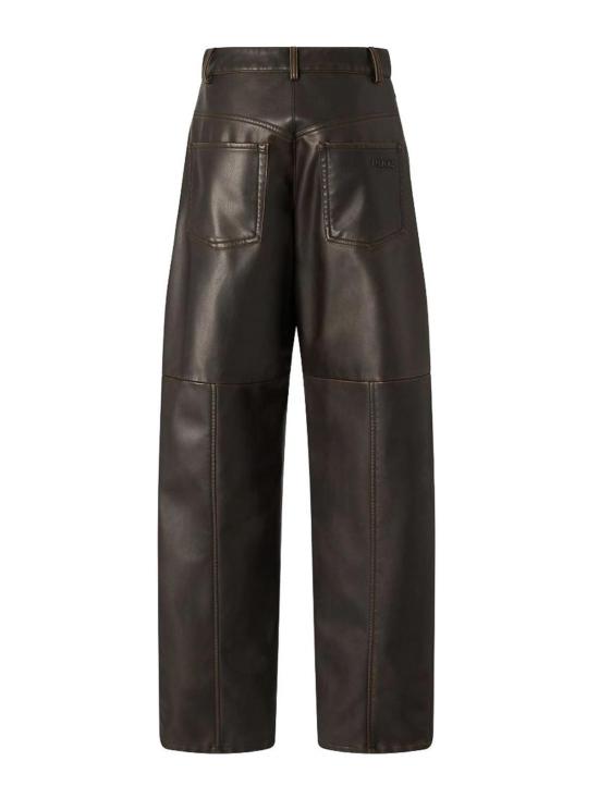 26FW 핑코 팬츠 107077A3E8L64 BROWN - PINKO