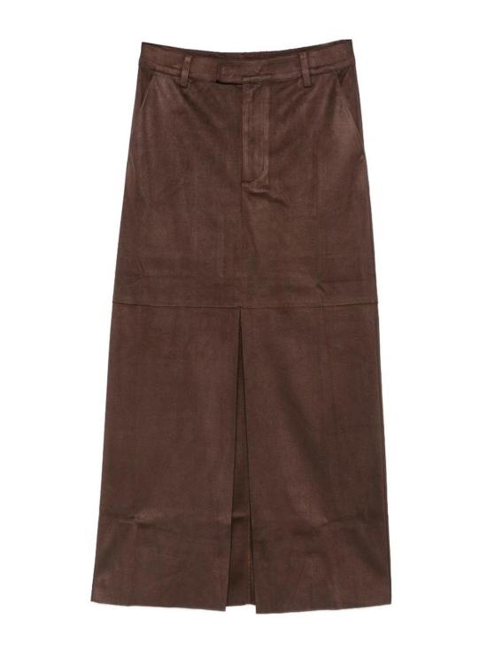 26FW 엘레 미디 스커트 EFW260134094 BROWN