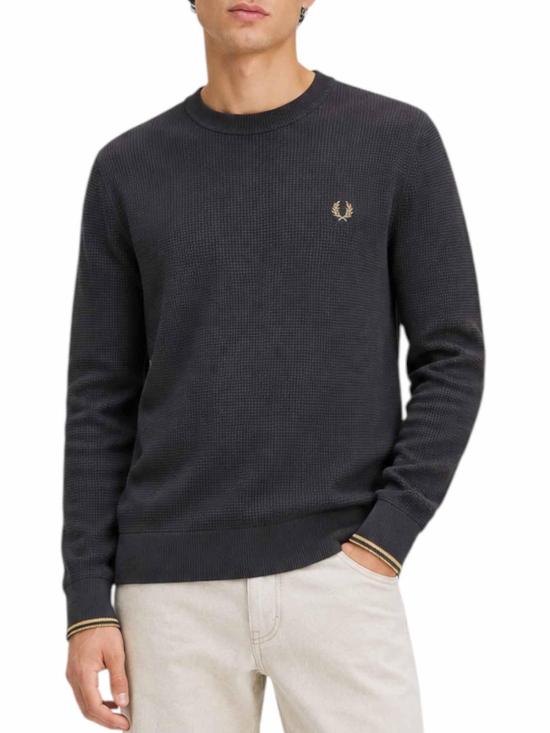 26FW 프레드페리 터틀넥 FPK650759198 BLACK - FRED PERRY