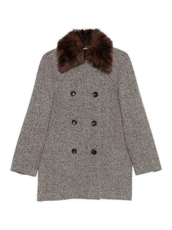 26FW 리우조 무스탕 CF6210T868AD3084 BROWN