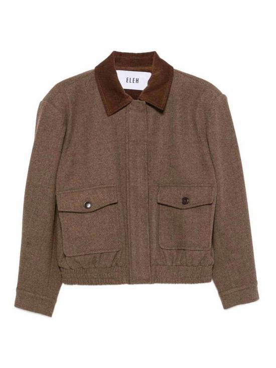 26FW 엘레 자켓 EFW260016038 BROWN