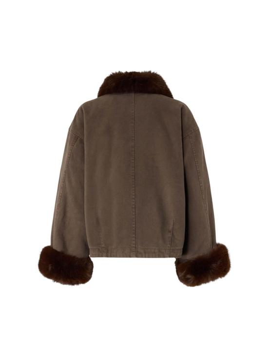 26FW 핑코 미디 스커트 107219A3GVL64 BROWN - PINKO
