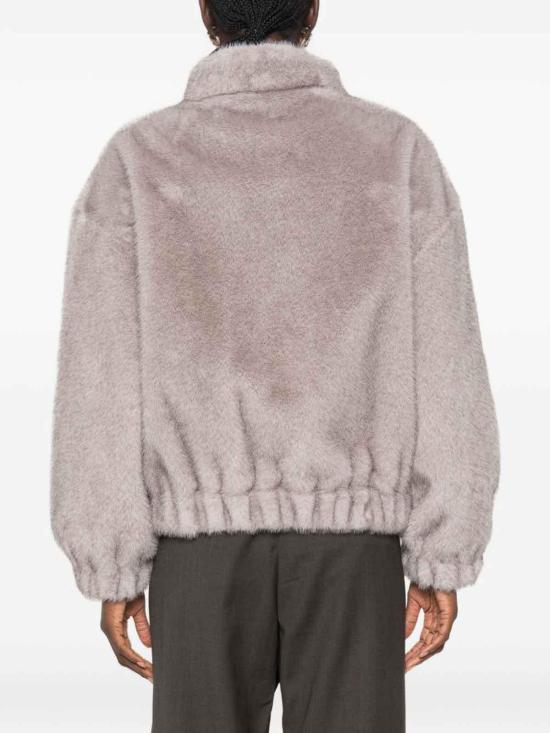 26FW 리우조 무스탕 WF6215E113309077 GREY - LIU JO