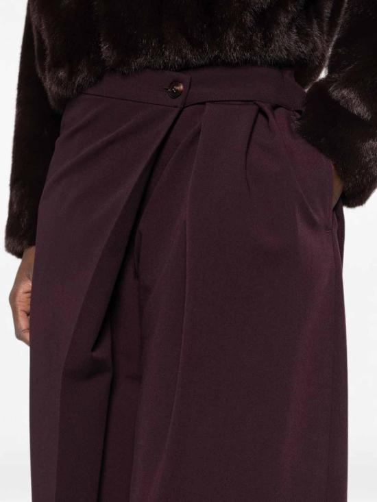 26FW 핑코 팬츠 105570A18ERR7 DARK RED - PINKO