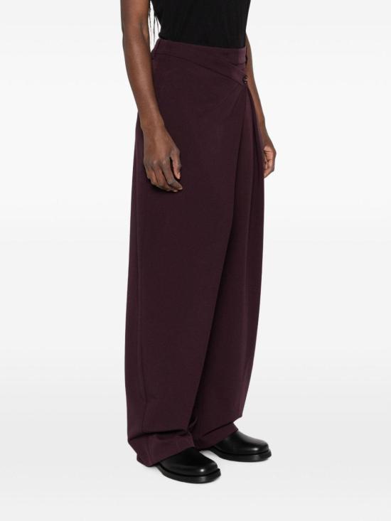 26FW 핑코 팬츠 105570A18ERR7 DARK RED - PINKO
